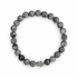 Mens Grey Jasper with Silver Hamsa - Oriana LaMarca Designs