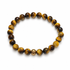 Mens Brown Tiger Eye with Gold Accent - Oriana LaMarca Designs
