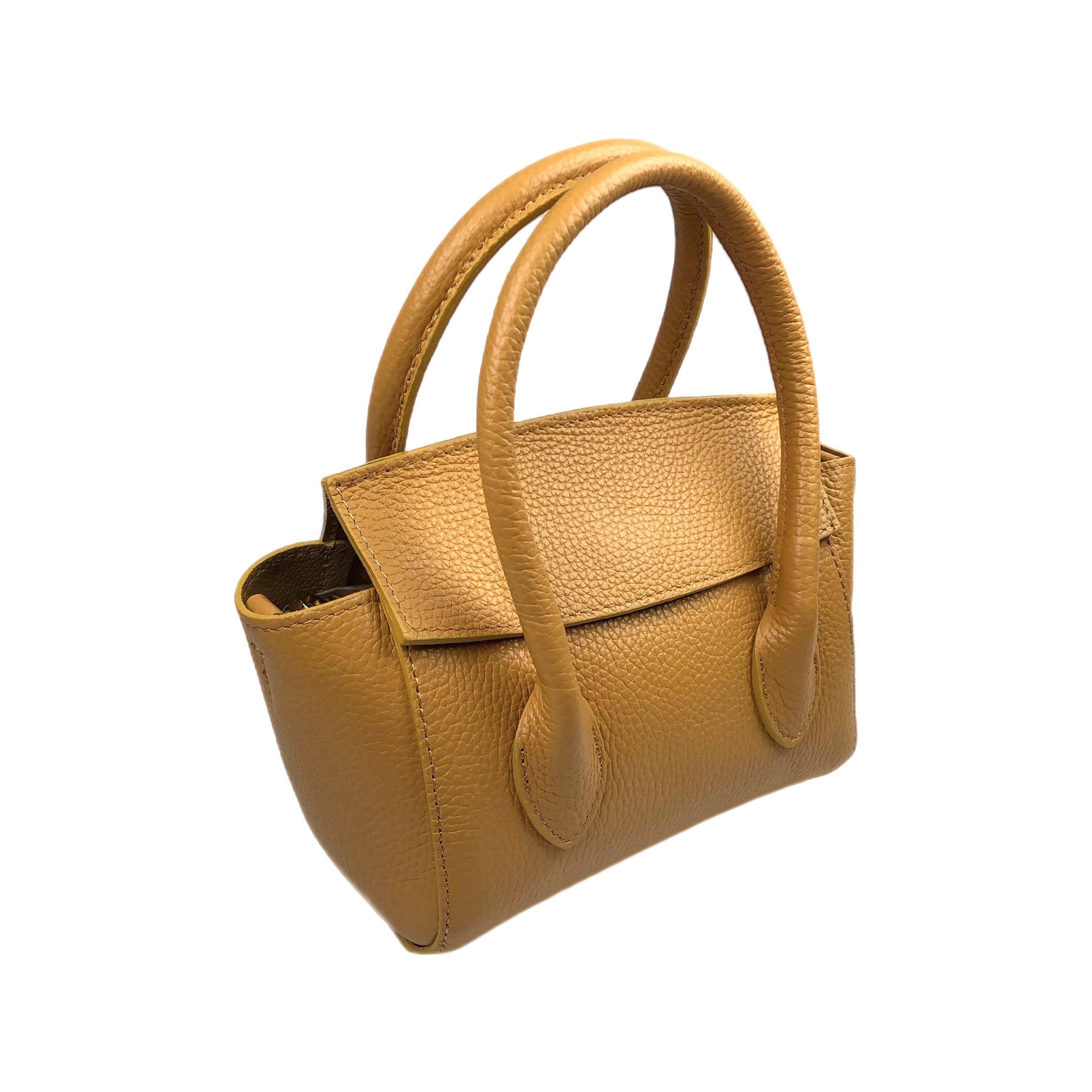 Peach Martina Leather Bag