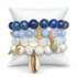 Ocean Blues Armparty - Oriana LaMarca Designs
