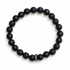 Mens Matte Black Onyx with Gumetal Pavé Mini Spacer - Oriana LaMarca Designs