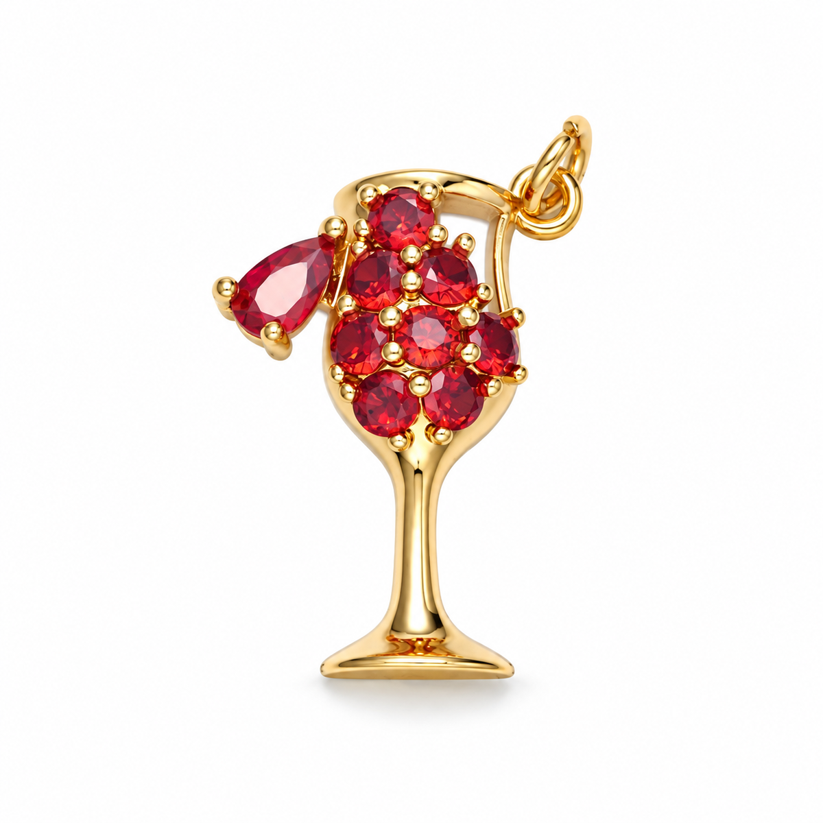 Pavé Wine Pendant studio photo