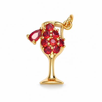 Pavé Wine Pendant studio photo