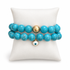 Blue Howlite Color Stax - Oriana LaMarca Designs