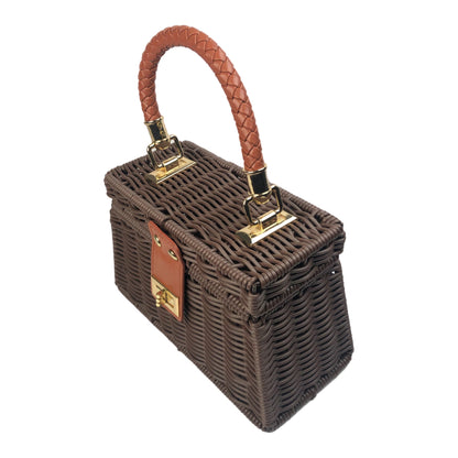 Woven Rattan Bag