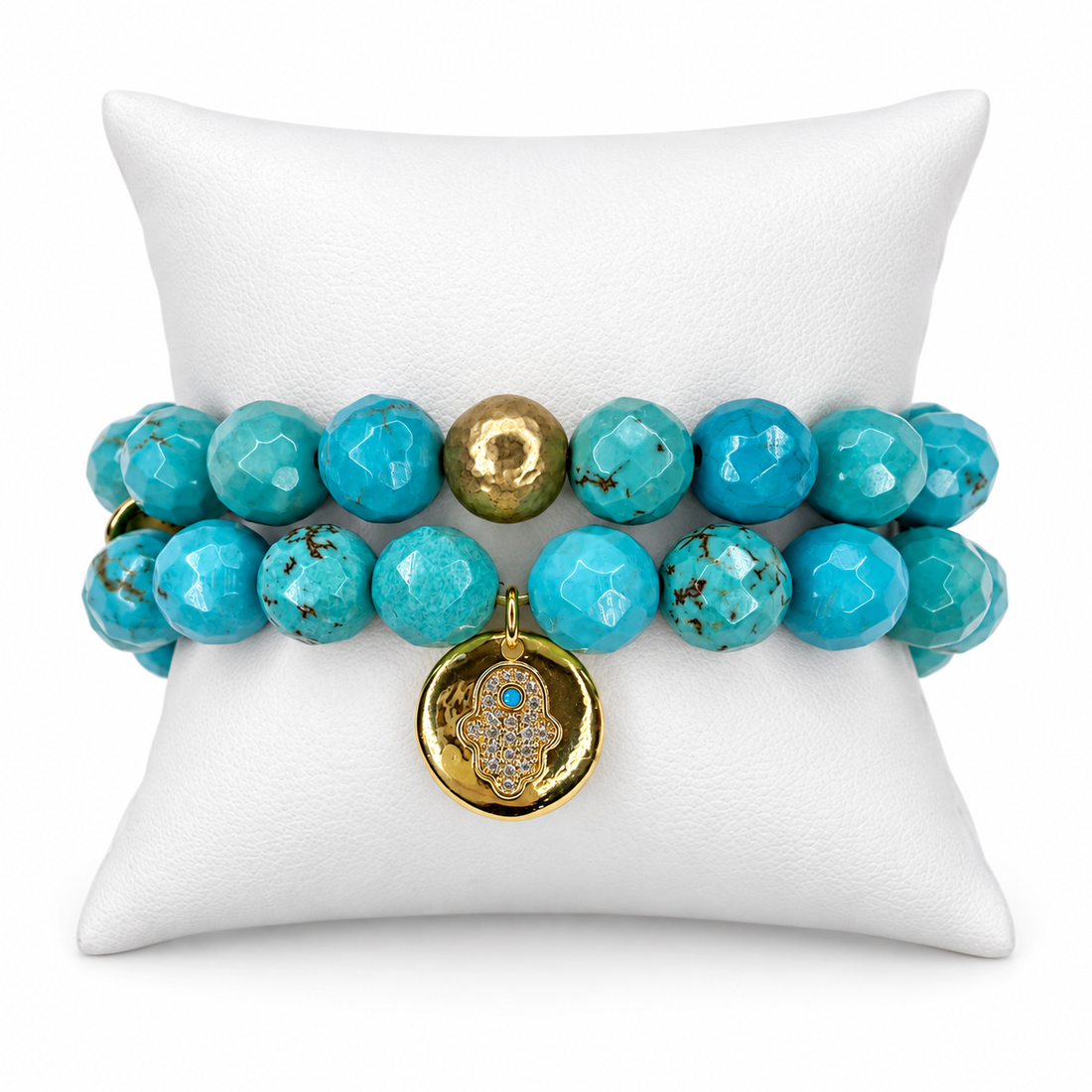 Green Turquoise Color Stax