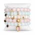 From Miss to Mrs Armparty on white studio background