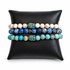 Mens Crete Arm Party on white studio background