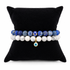 Mens Greek Chic Arm Party on white studio background