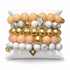 Ballet Slipper Armparty on white studio background