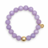 Lavender Jade with Hammered Gold Accent - Oriana LaMarca Designs