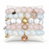 Rosé All Day Armparty on white studio background