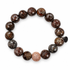 Cola Brown Jasper with Micro Pavé Rose Gold - Oriana LaMarca Designs