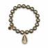 Pyrite with Pavé Topaz Crystal Point Pendant - Oriana LaMarca Designs