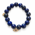 Lapis with Pavé Evil Eye Pendant - Oriana LaMarca Designs