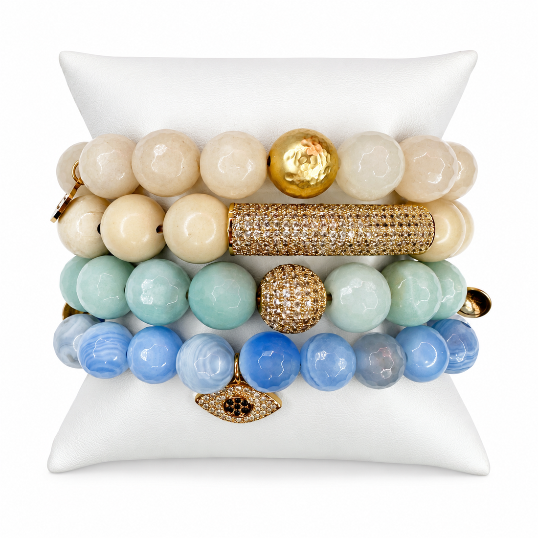 Sorbet Armparty on white studio background