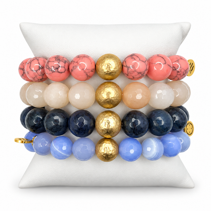 Serene Sunsets Armparty on white studio background