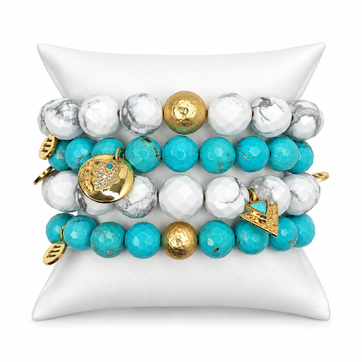 Goddess Armparty on white studio background