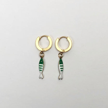 Sarda Colorata Hoop Earrings