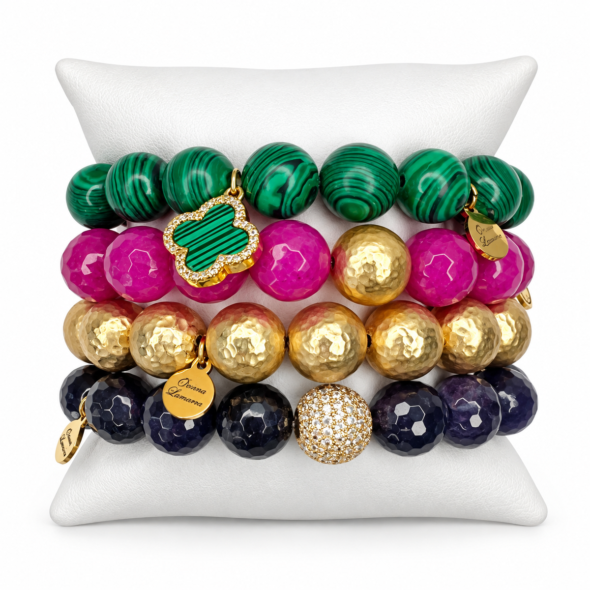 Royal Ball Armparty on white studio background