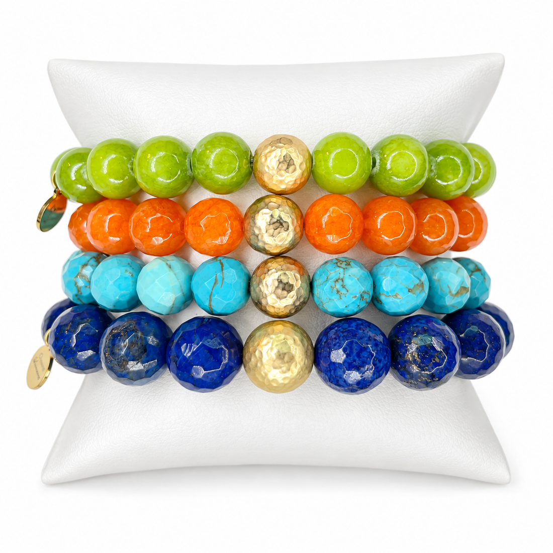 Color Galore Armparty on white studio background