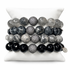 Fifty Shades of Darker Grey Gemstones Armparty on white studio background