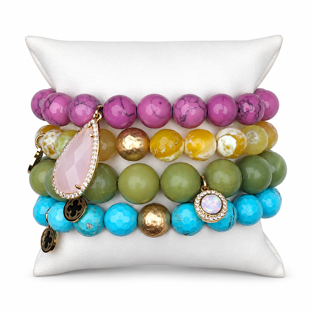Sea of Colors Armparty on white studio background