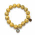 Mellow Yellow Howlite with Pavé Opal Pendant - Oriana LaMarca Designs
