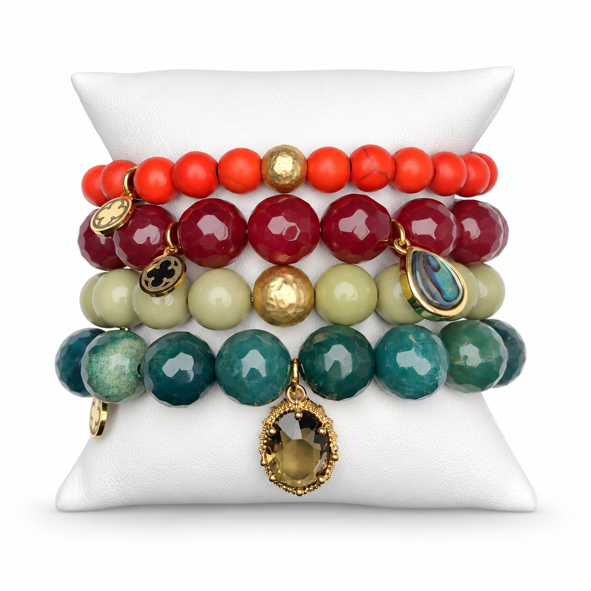 Amber Rose Armparty on white studio background