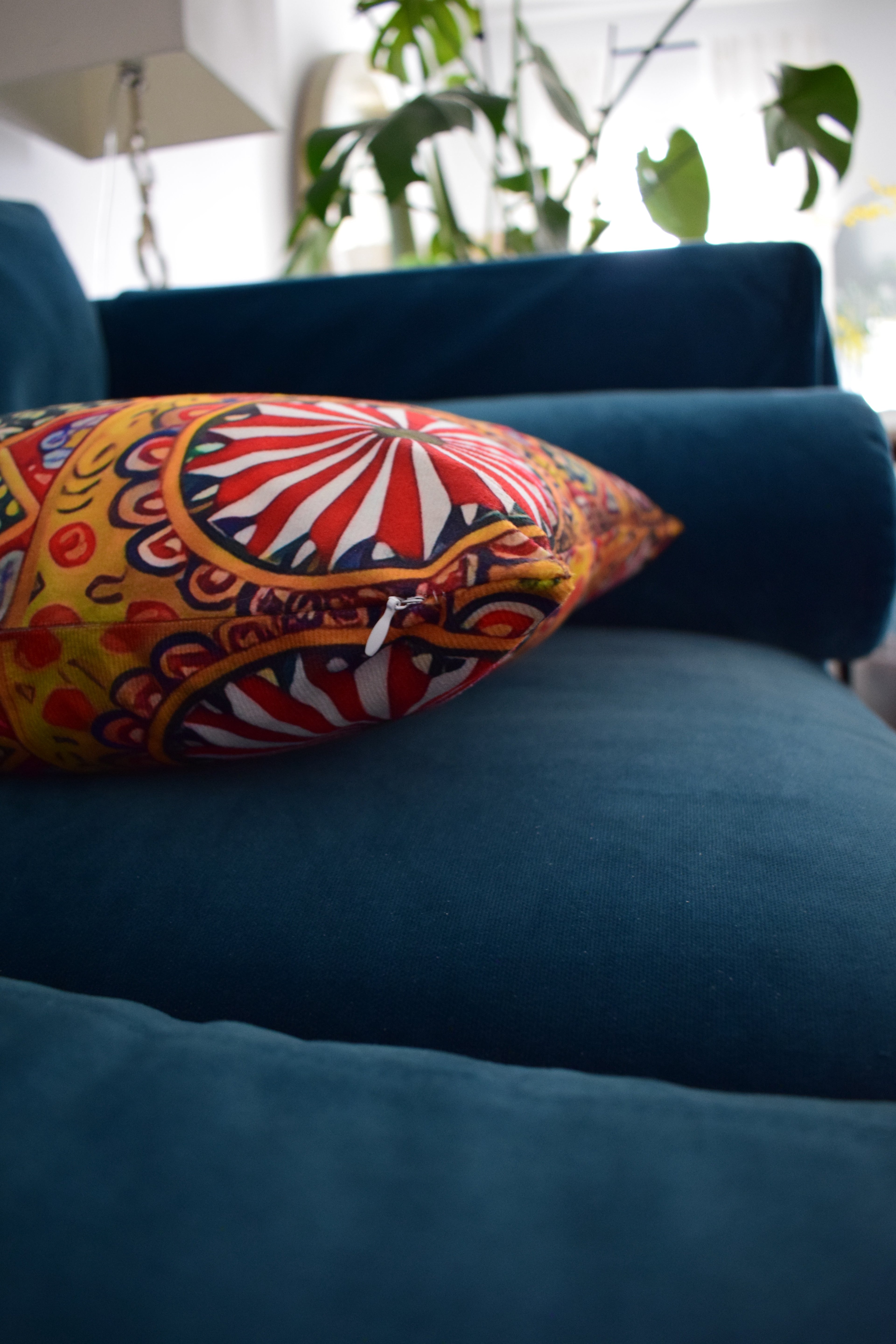 Sole Siciliano Pillow Cover
