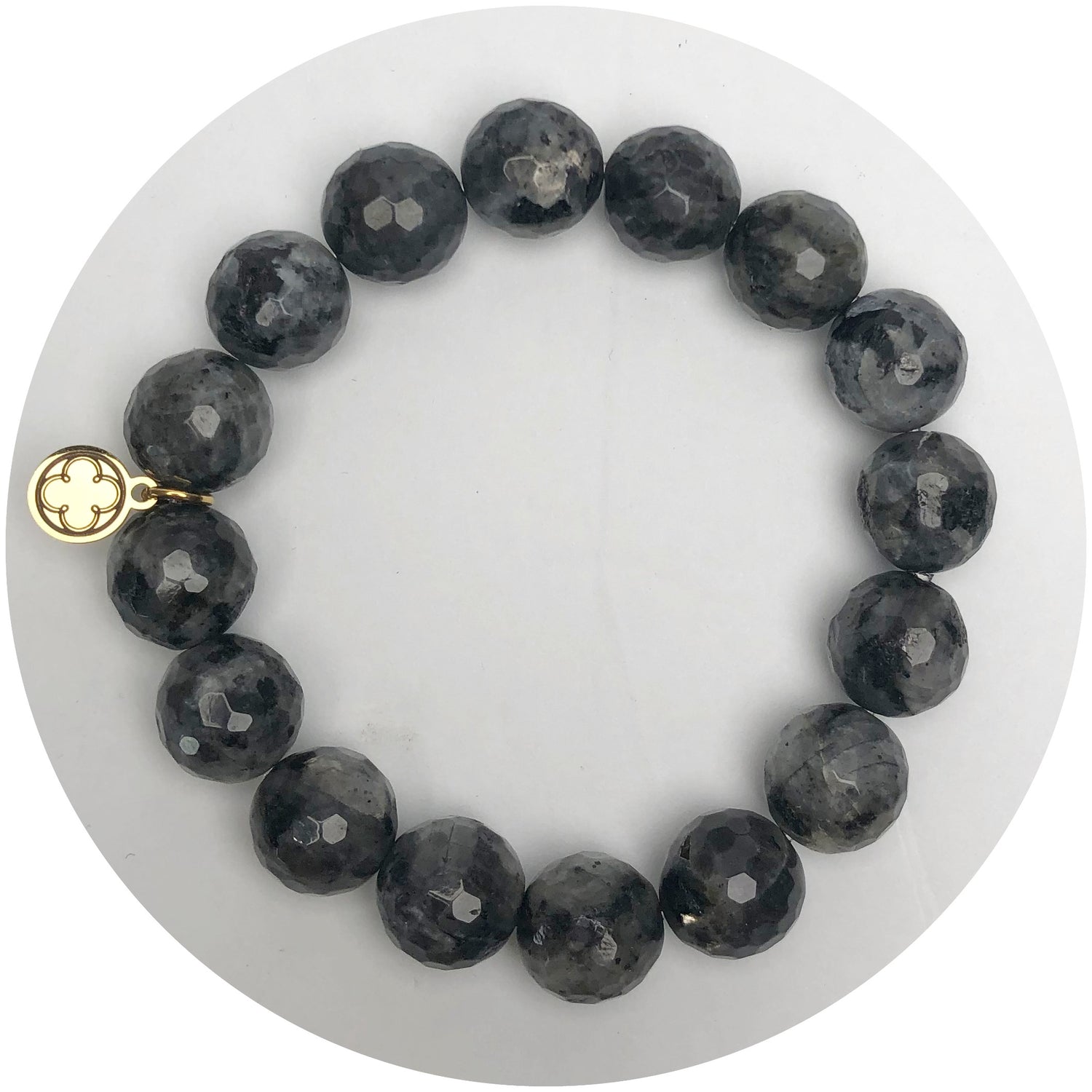 Labradorite Beaded Bracelet