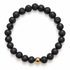 Mens Black Lava with Gold Accent on white studio background