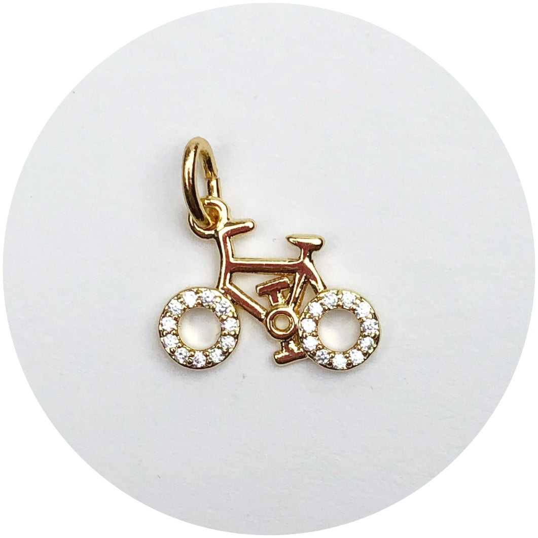 Pavé Bike Pendant