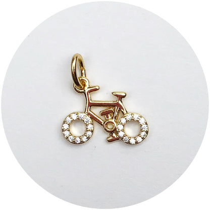 Pavé Bike Pendant
