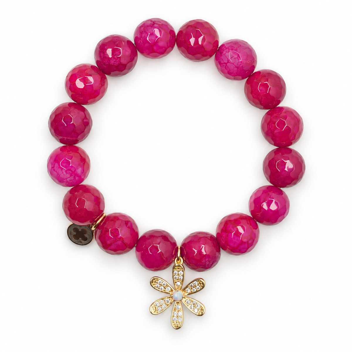 "Flower Power" Magenta Jade - Oriana LaMarca Designs