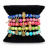Mens "Pride" Arm Party on white studio background