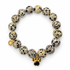 Dalmatian Jasper with Black Paw Pendant - Oriana LaMarca Designs