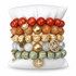 Amber Glow Armparty on white studio background