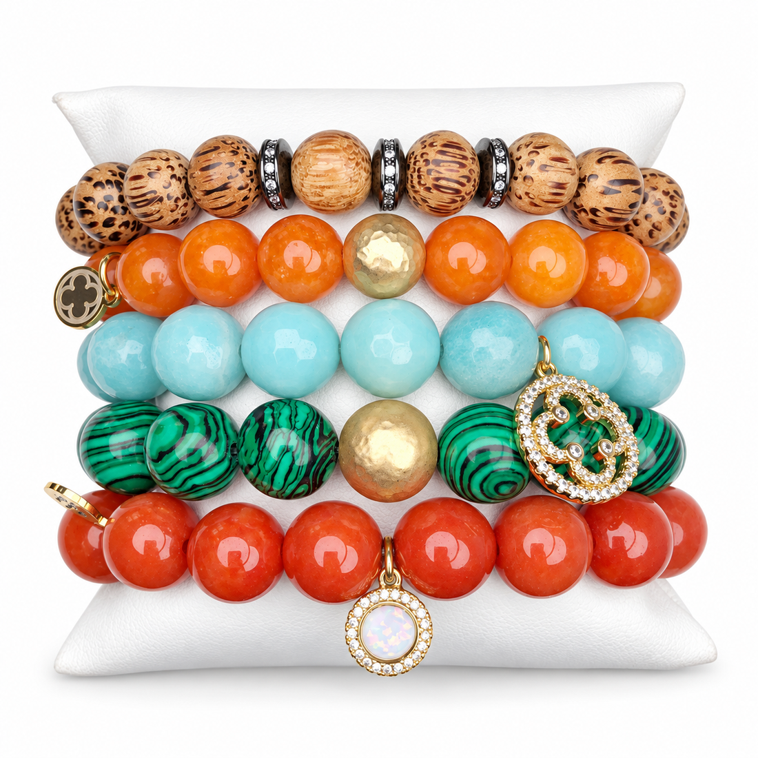 Under the Palm Trees Armparty on white studio background