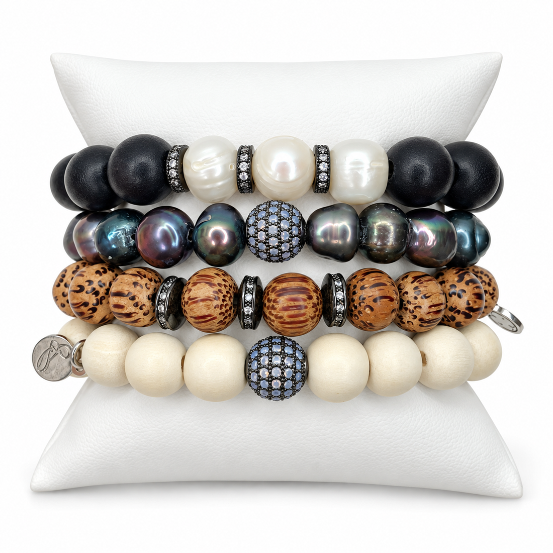 Long Beach Armparty on white studio background