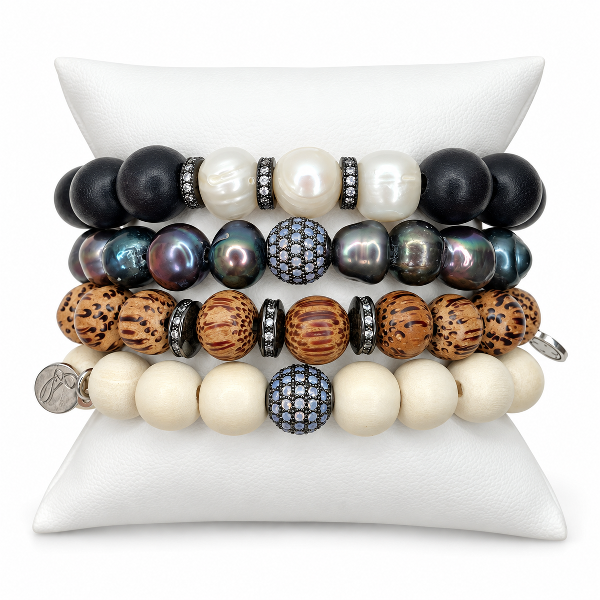 Long Beach Armparty on white studio background
