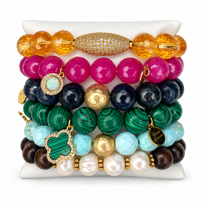 Los Angeles Armparty on white studio background