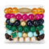 Los Angeles Armparty on white studio background