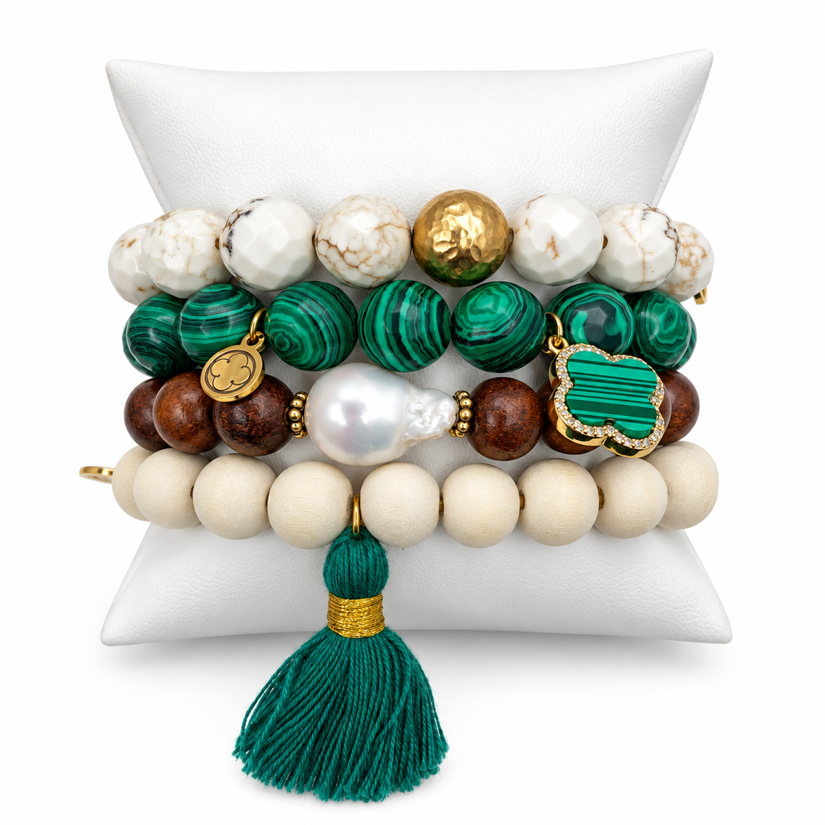 Beverly Hills Armparty on white studio background