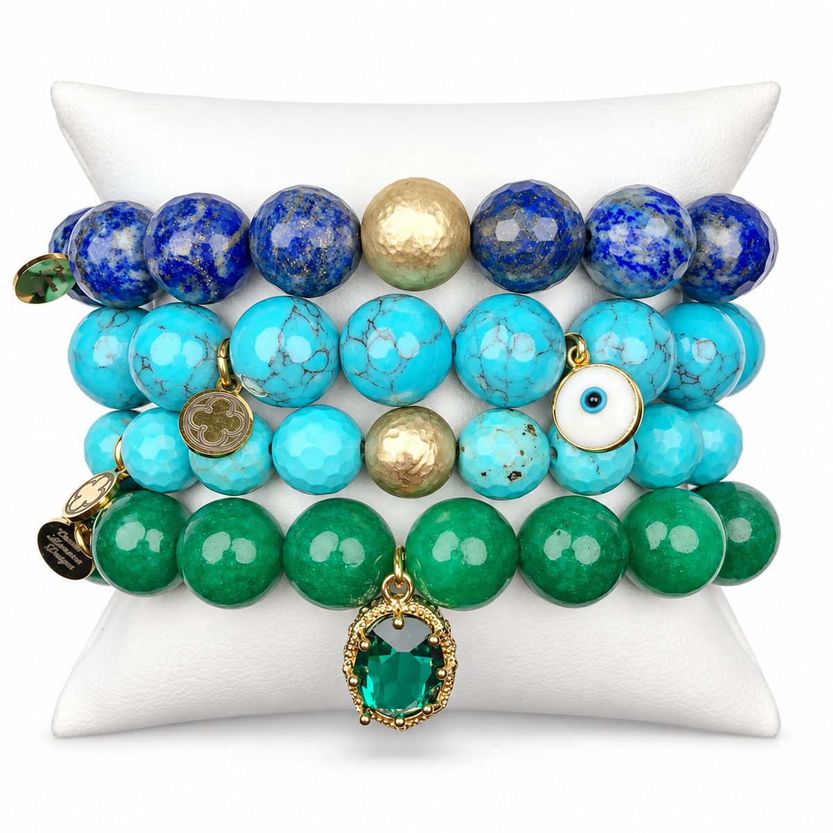 Deep Blue Sea Armparty on white studio background