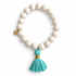 Blonde Wood with Mint Tassel — Oriana LaMarca