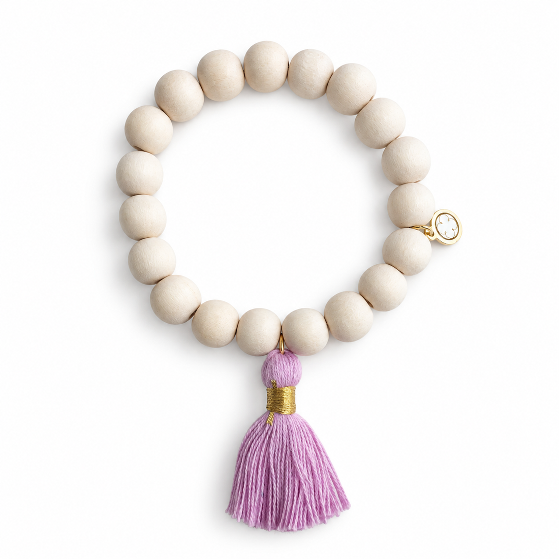 Blonde Wood with Lavender Tassel — Oriana LaMarca