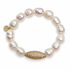 Freshwater Pearls with Pavé Gold Dome — Oriana LaMarca
