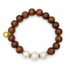 Date Wood with Triple Freshwater Pearls — Oriana LaMarca