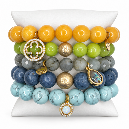 Spring Fever Armparty on white studio background